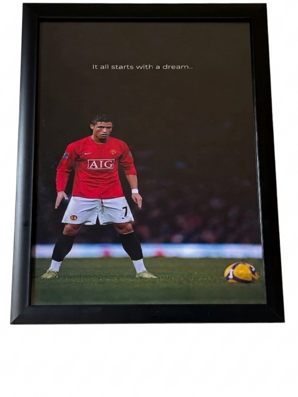 Cristiano ronaldo Dream Poster